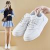 Spring White Shoes New Style of Female Students' Thick-soled High-rise Sports Shoes Casual Street Shot