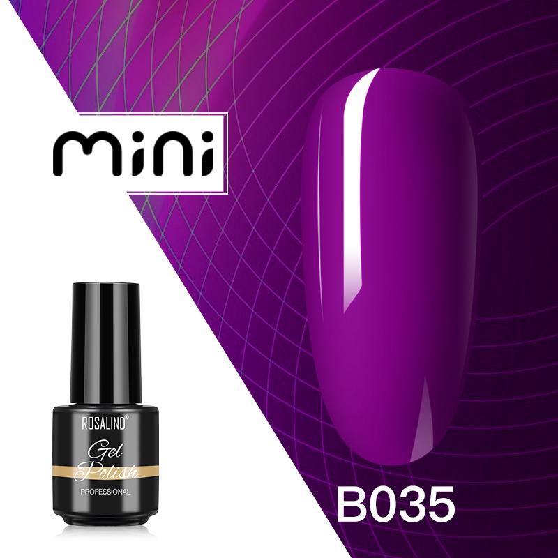 ROSALIND Colorful Nail Gel Polish Hybrid Gel Polish for Nail Art Design Soak Off Base Top Coat UV/LED Lamp Nail Enhancement 40 Colors