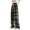 TonLion Women's Plaid Casual Pants