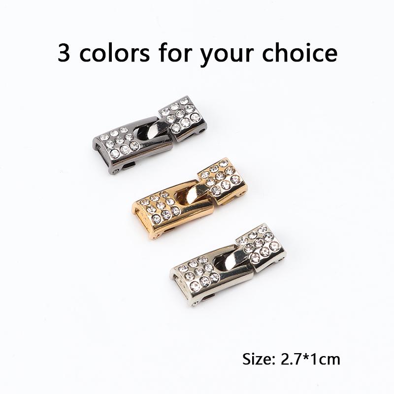 4Pcs Elastic Laces Sneakers Kids Adult No Tie Shoelace Cross Lock Shoelaces Without Ties 8MM Width Rubber Bands Shoes Accessorie NO.8