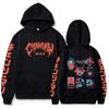 Hot Anime Hoodies Chainsaw Man Hooded Sweatshirts Fleece Streetwear Sweatshirt Print Oversized Clothes Loose Pullover Women Men