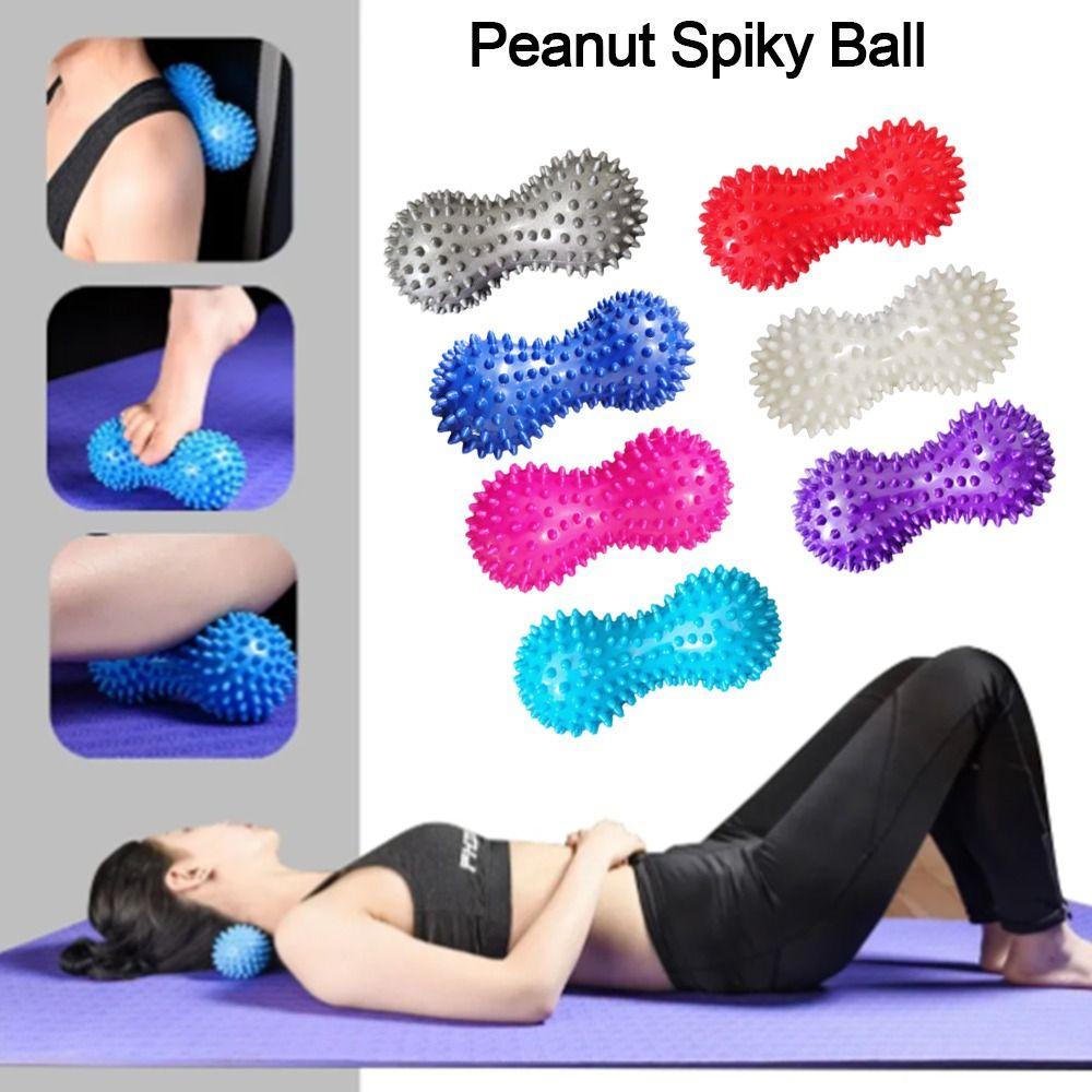 Trigger Point Peanut Spiky Ball Muscle Relax Massage Tool Poratble Yoga Ball