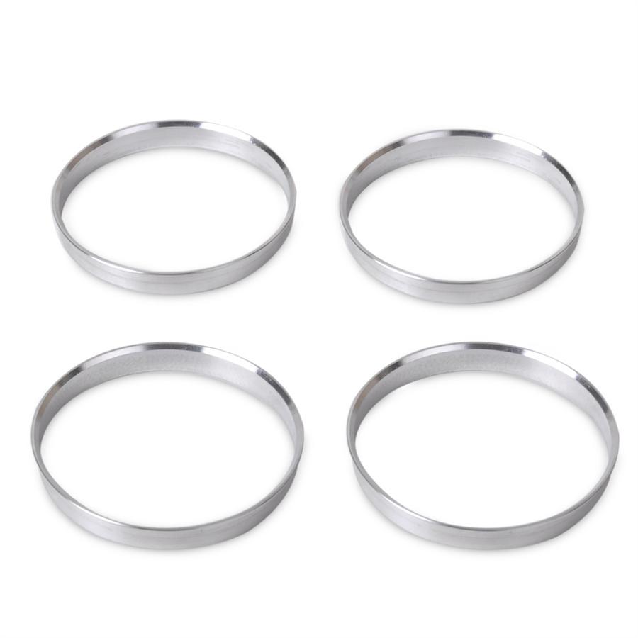 Centering Rings for Bmw Wheels, 74.1 Mm To 72.6 Mm, Aluminum, 4 Pcs. Included