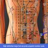 50CM Clear Meridian Human Body Model - Male & Female Traditional Chinese Medicine Acupuncture Points.