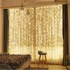 3M LED Curtain Garland 8 Modes USB Remote Control Festoon Christmas Tree Ornaments New Year's Eve Decorations