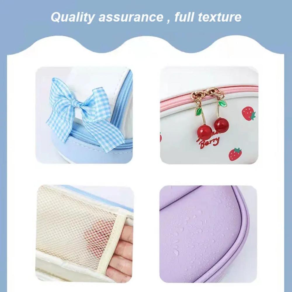 Kawaii Pencil Case Large Capacity Pencil Box Pouch Holder Box Office School Supplies for Kids Pretty Stationery Organizers Gift