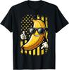 Graphic Bananas Proud Name Retro American Flag Bananas Lover T-Shirt