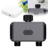 Sprinkler Timer 2 Outlets Automatic Watering System Irrigation Timer with APP Control/Voice