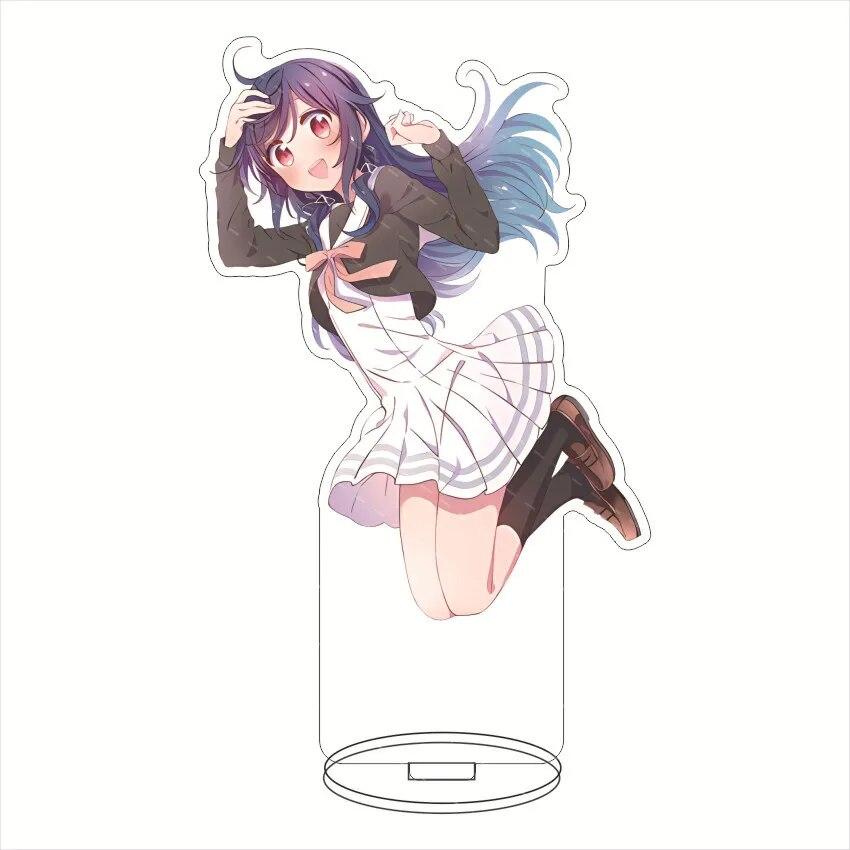 Anime Hoshikuzu Telepath Stand Acrylic Figure Konohoshi Umika Akeuchi Yuu Raimon Matataki Standing Model Plate Desktop Toys Gift