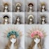 Handmade Vintage Wedding Headpiece Gothic Lolita Tiara DIY Crown Material Kits Sun Goddess Headwear
