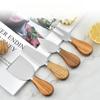 4 Cheese Knives Set - Cheese Knife,Cheese Fork,Cheese Slicer,Butter Knife Premium Stainless Steel Cheese Knife Set Cheese Knives for Charcuterie Board
