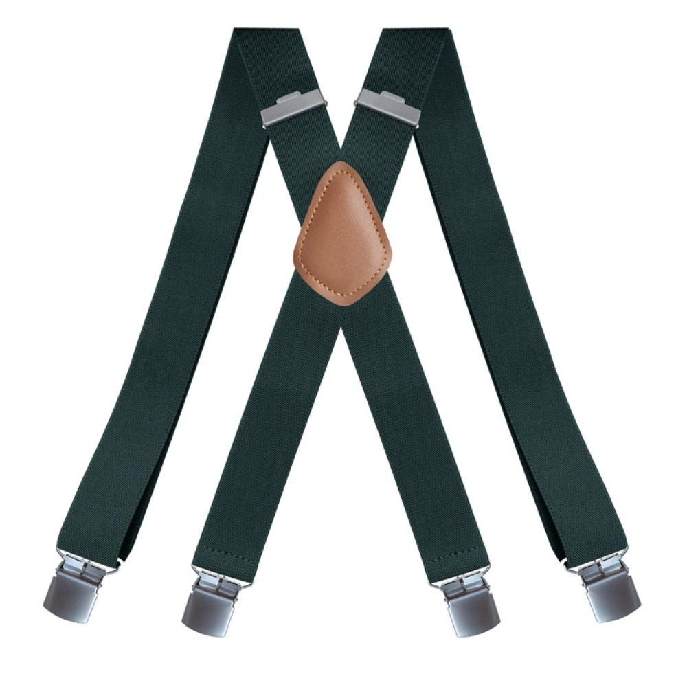 3.5cm Wide Men's Suspenders Adjustable Trouser Straps Belt Casual Braces Suspenders Work Outdoor