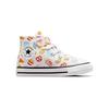 Converse Chuck Taylor All Star Canvas Удобные Универсальные Прочные Высокие Кроссовки для Ходьбы Детские Кроссовки Белый Красный Желтый A07378C