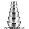 Stainless Steel Mixing Bowls Non Slip Nesting Whisking Bowls Set Kitchen Mixing Bowls For Salad Cooking Baking