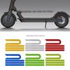 M365/Pro Electric Scooter Reflective Sticker Set: Side Cover & Front/Rear Wheel Decorations