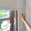 12Pcs Transparent Cord Cleats for Blinds Keep Your Window Blinds And Curtains Tidy Stable Positioning Hooks