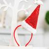 Partypang Christmas Spangle Santa Hat Headband