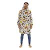 Friends Unisex Adult Fleece Sherpa Lined Oversized Blanket Hoodie