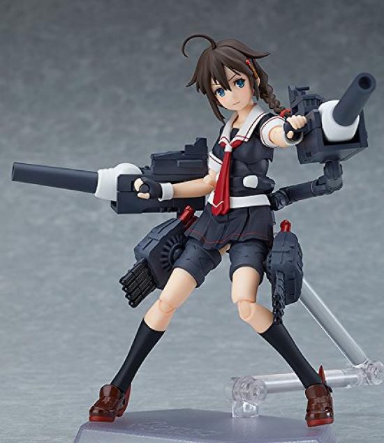Figma Kantai Collection Shigure Painted Movable Figure -KanColle- Kai-ni Non-scale ABS&PVC