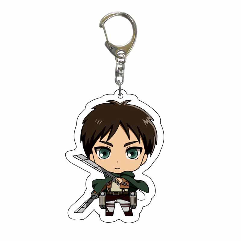 Attack On Titan Acrylic Keychain Pendant - Creative Anime Jewelry Gift