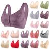 Underwear Women's Sleep Gathering Front Buckle Without Steel Ring Vest Bra