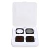 4Pcs Action Camera Lens Filter Kit HD Coating Scratch Resistant UV CPL ND16 ND32 Lens Filter for