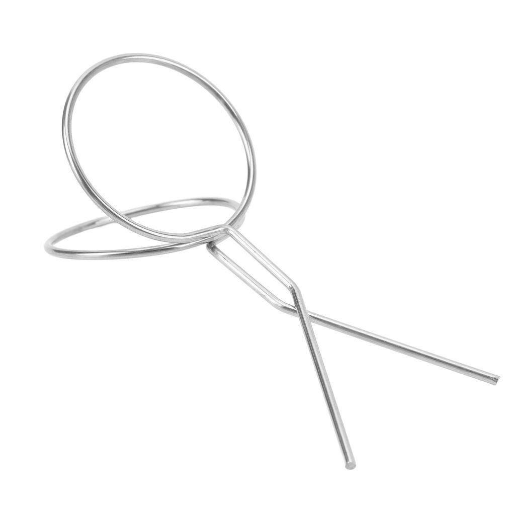 Park Ball Pick Up Clip Stainless Steel Portable Park Ball Picker Outdoor Sports Practice Accessories for 60mm Balls