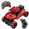 iKing RC Car Remote Control - Spray Function, Macnum Wheels, Drift, 2.4GHz, LED Lights, Cable Included, Amphibious, IndoorOutdoor Play, USB Charging,