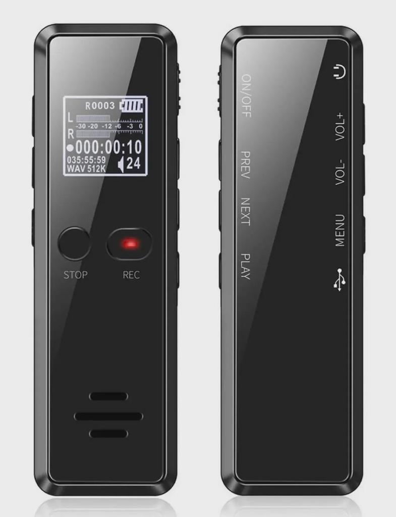 S267 Voice Recorder: 41-Hour Lithium Battery, Type C, 27-Language Support