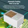 Automatic Fish Feeder with Timing and Digital Display 150mL/500mL Portable Food Dispenser for