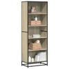 VidaXL Bookcase Sonoma Oak 60x35x170.5 Cm Engineered Wood, Bookshelf, Book Holder, Book Support, Cabinet 3300851