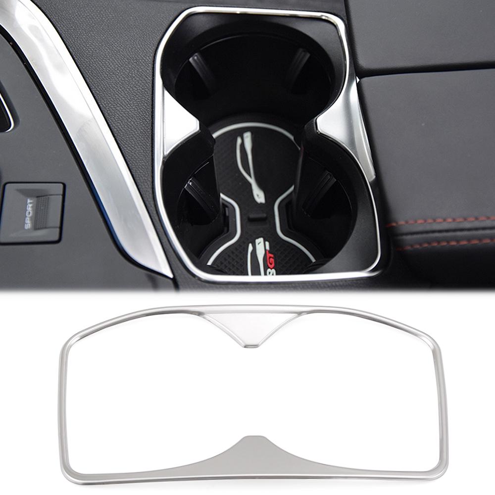 Car Water Cup Holder Molding Kit Cover Cap Trim 1 Pcs For Peugeot 4008 5008 3008 GT 2017 2018