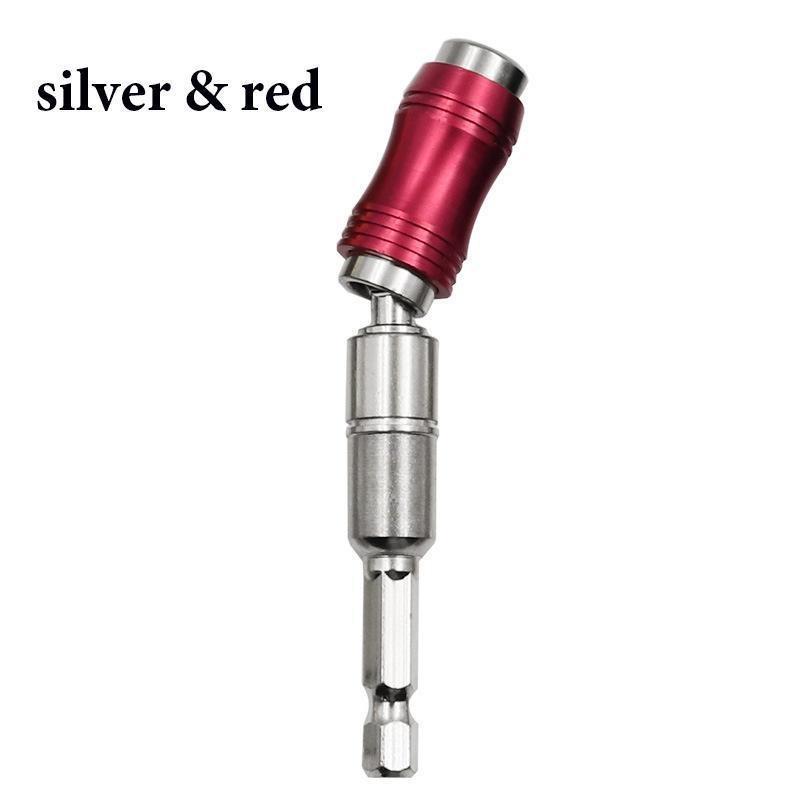 1/2/3PCS Magnetic Screw Drill Tip Drill Screw Tool Quick Change Locking Bit Holder Drive Guide Drill Bit Extensions Pivot Drill