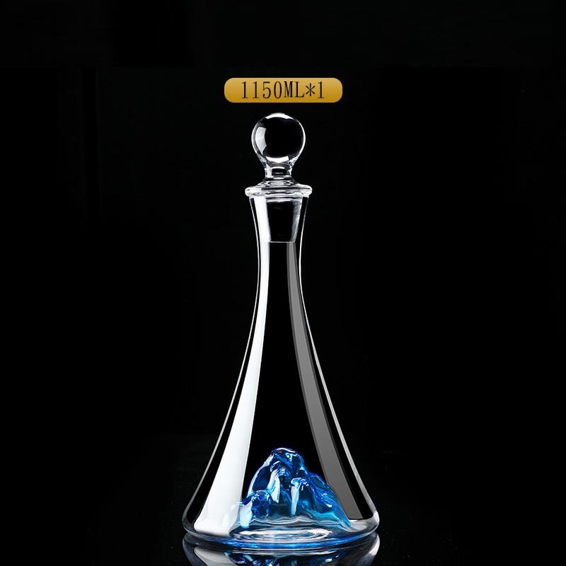Creative Lceberg Decanter Ice Decanter Lead-free Crystal Glass Red Wine Decanter With Lid Wine Decanter High-end Gift