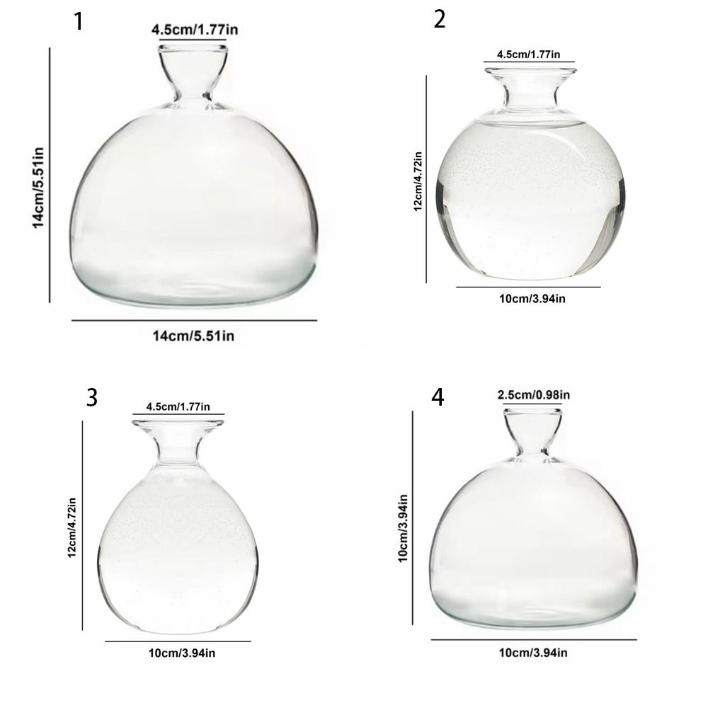 High-grade Japanese Hydroponic Vase Heat Resistant Special Vase Pot  Holidays Gift