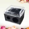 Double Holes Lipstick Pencil Sharpener For Eyebrow Lip Liner Eyeliner Pencil