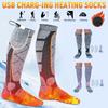Winter Warm Electric Thermal Socks Washable Electric Heated Socks 3 Modes Outdoor Skiing Foot Warmer for Hiking Camping Skiing