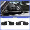 Car Side Rearview Mirror Caps CAP High-class Horn for BMW X3 G01 X4 G02 X5 G05 2018-2025 Black Accessories M3 Style Mirror Cover