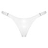 Women Sexy Patent Leather Panties Lingerie Wet Look Flashing Low-Rise Imitation Leather Underwear G-string Thong