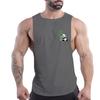 Summer Adult Men'S Fitness Outdoor Crew-Neck Vest Creative Panda Pattern 2d Printed Multi-Color Comfortable Sleeveless Shirt
