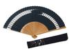 Киотский веер Ginkasumi Kyoto Craftsman Handmade Fan с чехлом для веера и косметичкой [Хасэгава]