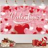 Celebrate Valentine's Day Photography Backdrop Happy Valentine's Day Banner Home Party Decor