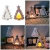 Candle Stand Mold Candle Holder Mold Christmas Tree Shape Candle Rack Molds Easy Demolding Molds for Candle Stand