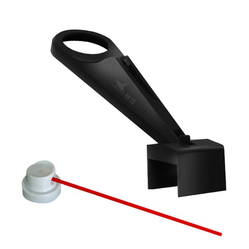 1PC Motorcycle Chain Oiler Spray Gear Mess-Free Chain Wax Chain Cleaner Attachment Motorcycle Chain Lube Oiler Tool for Motorcycle