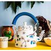Hand Painted Designer Aluminium Kettle for Tea/Coffee, Home Décor& Gift Purpose. Capacity 1 L,