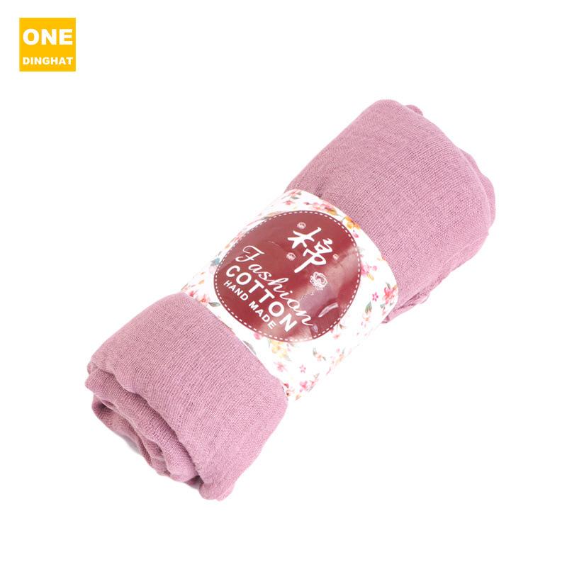 Breathable Cotton And Linen Headscarf, Seersucker Scarf, Ethnic Style Headscarf, Headscarf And Cap Jdwj-32