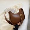 New High-end Bag, Versatile Women's Bag, Retro Shoulder Bag, Fashionable Wide Shoulder Strap, Crossbody Armpit Bag.
