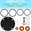 905111 Complete Rubber Repair Kit Fit for Febco Backflow 825Y Series 3/4"-1-1/4" Reduced Pressure Zone Assembly