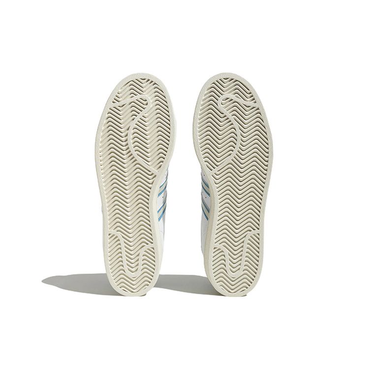 Adidas Superstar White Light Blue Unisex Sneakers Cloud-White Off-White GX9876