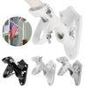Flag Pole Holder Wall Mount Flagpole Bracket 2 Positions Aluminum Alloy Flagpole Mount for 1" Diameter Flag Pole Outdoor Porch Decor